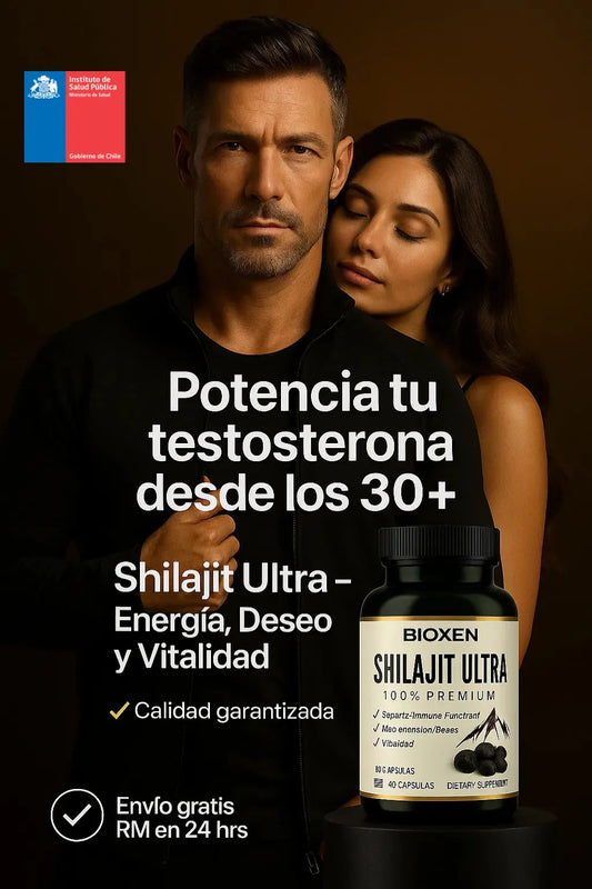 New Shilajit Ultra™ Potenciador Sexual - 60 Cápsulas